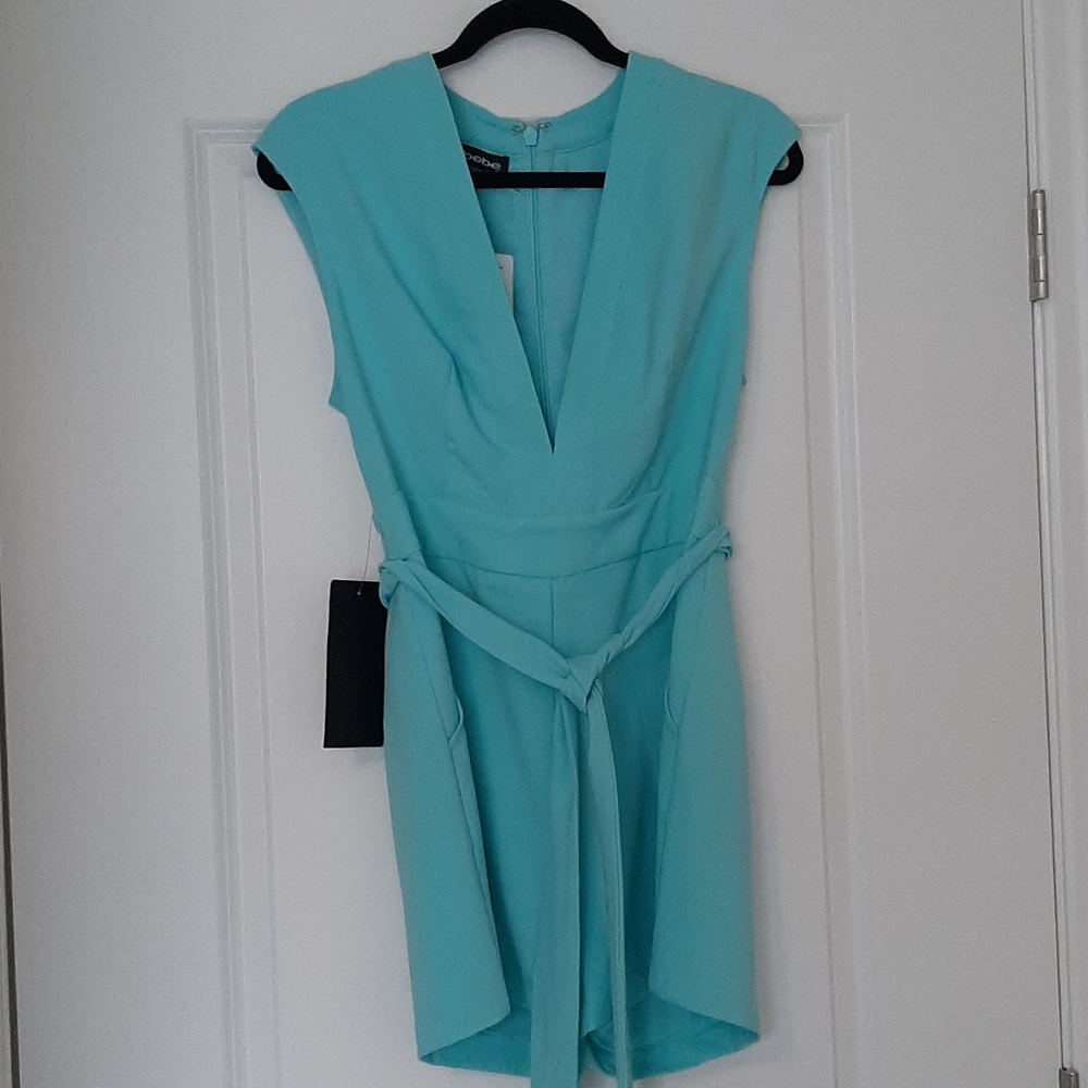 Bebe Brock Romper summer dream size 8 NWT